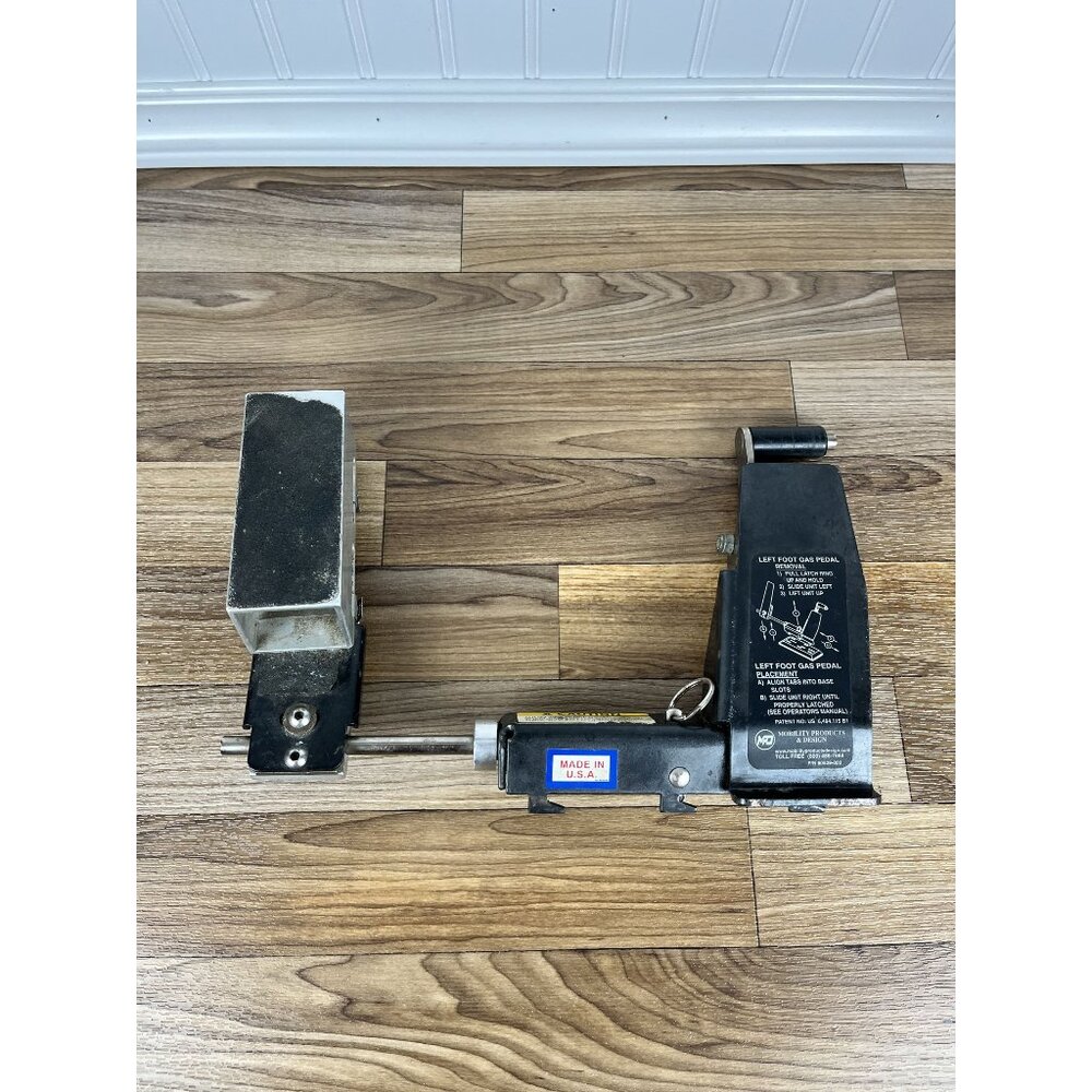 Mobility Products Left Foot Accelerator Gas Pedal Handicap Device Driving Aid